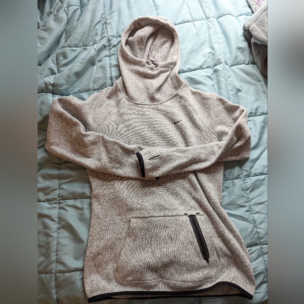Cowl neck Nike hoodie L